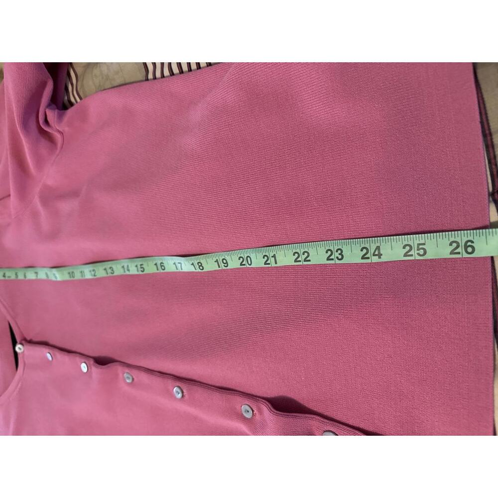 Worthington Pink 3X Cardigan Sweater - Picture 7 of 8